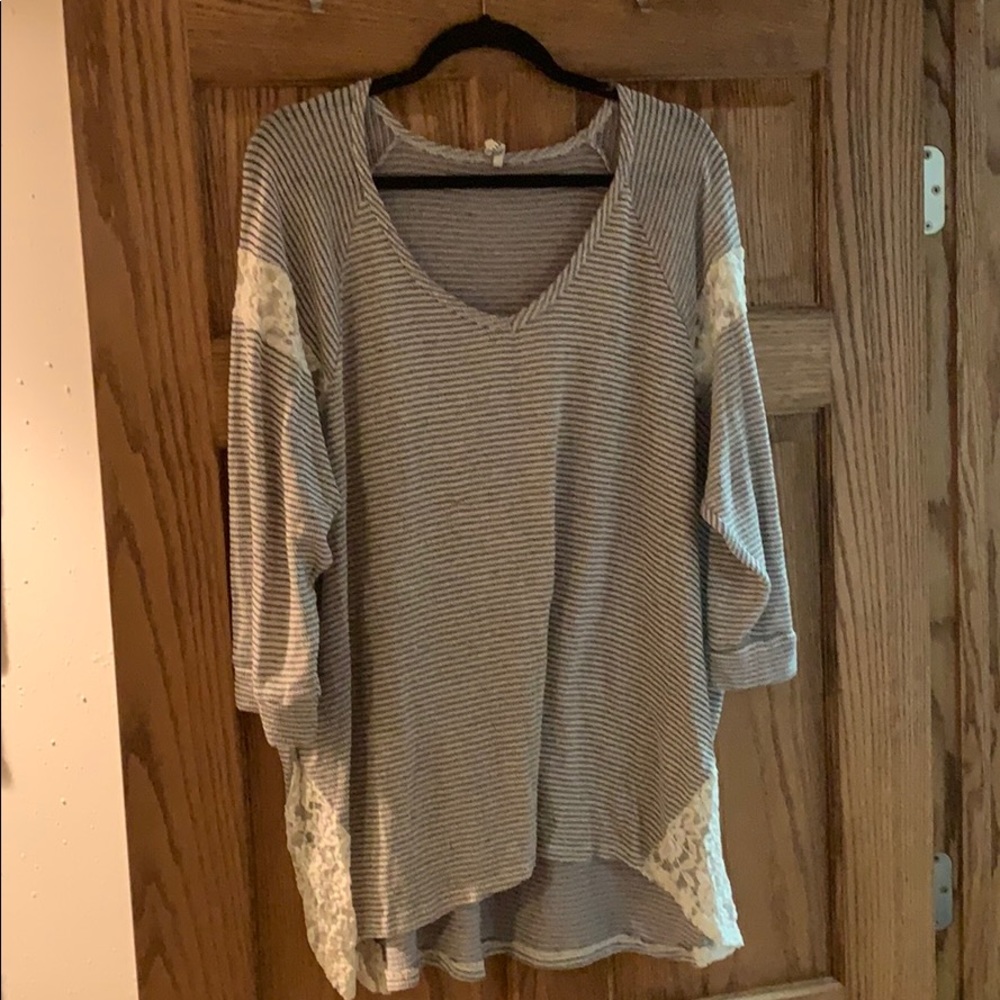 3/4 sleeve sweater